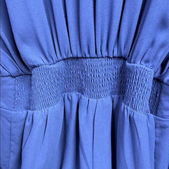 White House Black Market Blue Embroidered Garment - Picture 5 of 11